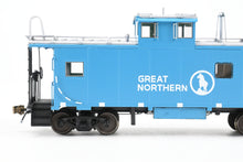 Load image into Gallery viewer, HO Brass OMI - Overland Models, Inc. GN - Great Northern International Standard Cupola Caboose FP Big Sky Blue No. x34