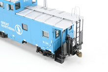 Load image into Gallery viewer, HO Brass OMI - Overland Models, Inc. GN - Great Northern International Standard Cupola Caboose FP Big Sky Blue No. x34