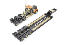 Load image into Gallery viewer, HO Brass CON CMC - Classic Mint Collectibles Peterbilt 379 4-Axle Tractor with Talbert 55SA Low Boy Trailer FP
