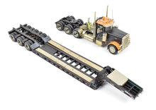 Load image into Gallery viewer, HO Brass CON CMC - Classic Mint Collectibles Peterbilt 379 4-Axle Tractor with Talbert 55SA Low Boy Trailer FP