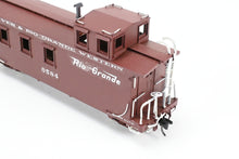 Load image into Gallery viewer, HOn3 Brass PSC - Precision Scale Co. D&RGW - Denver & Rio Grande Western Peaked Roof Caboose CP No. 0584