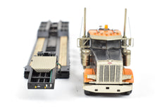 Load image into Gallery viewer, HO Brass CON CMC - Classic Mint Collectibles Peterbilt 379 4-Axle Tractor with Talbert 55SA Low Boy Trailer FP