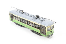 Load image into Gallery viewer, HO Brass Ken Kidder Various Roads American Car Co. Double-Truck Birney Trolley Custom Painted