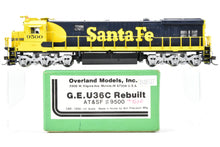 Load image into Gallery viewer, HO Brass OMI - Overland Models, Inc. ATSF - Santa Fe GE U36C Rebuilt CP No. 9500