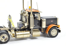 Load image into Gallery viewer, HO Brass CON CMC - Classic Mint Collectibles Peterbilt 379 4-Axle Tractor with Talbert 55SA Low Boy Trailer FP