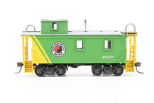 Load image into Gallery viewer, HO Brass NWSL - Northwest Short Line NP - Northern Pacific 1700 Series Wood Caboose Rebuilt Steel Ends & Steps Custom Painted & Weathered No. 1504