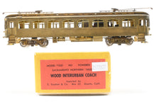 Load image into Gallery viewer, HO Brass Suydam SN - Sacramento Northern Niles Wood Interurban Coach