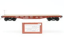 Load image into Gallery viewer, Gauge 1 - 1:32nd Scale Brass Eastern Railways PRR - Pennsylvania Railroad FM Flat Car Factory Painted Road Number 473567 No. 49 of 50
