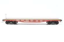 Load image into Gallery viewer, Gauge 1 - 1:32nd Scale Brass Eastern Railways PRR - Pennsylvania Railroad FM Flat Car Factory Painted Road Number 473567 No. 49 of 50