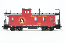 Load image into Gallery viewer, HO Brass OMI - Overland Models, Inc. GN - Great Northern 30' Wood Sided Caboose Custom Painted No. X203
