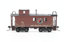 Load image into Gallery viewer, HO Brass NWSL - Northwest Short Line NP - Northern Pacific 1700 Series Wood Caboose Rebuilt Steel Ends & Steps Custom Painted & Weathered No. 1766