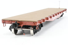 Load image into Gallery viewer, Gauge 1 - 1:32nd Scale Brass Eastern Railways PRR - Pennsylvania Railroad FM Flat Car Factory Painted Road Number 473567 No. 49 of 50