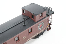 Load image into Gallery viewer, HO Brass NWSL - Northwest Short Line NP - Northern Pacific 1700 Series Wood Caboose Rebuilt Steel Ends & Steps Custom Painted & Weathered No. 1766