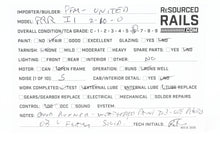 Load image into Gallery viewer, HO Brass PFM - United PRR - Pennsylvania Railroad I-1 Class 2-10-0 Decapod Custom Painted and Weathered No. 4613