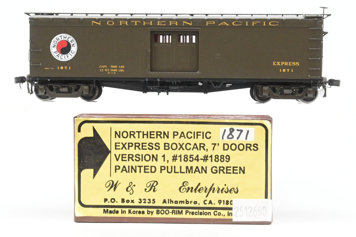HO Brass W&R - W&R Enterprises NP - Northern Pacific Express
