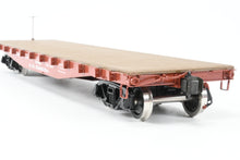 Load image into Gallery viewer, Gauge 1 - 1:32nd Scale Brass Eastern Railways PCC&StL - Pittsburgh Cincinnati Chicago and St. Louis Railroad FM Flat Car Factory Painted Road Number 15087 No. 33 of 50