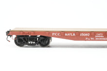 Load image into Gallery viewer, Gauge 1 - 1:32nd Scale Brass Eastern Railways PCC&StL - Pittsburgh Cincinnati Chicago and St. Louis Railroad FM Flat Car Factory Painted Road Number 15087 No. 33 of 50