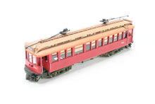 Load image into Gallery viewer, HO Brass Suydam PE - Pacific Electric "Eight" Wood Interurban Coach Trailer Custom Painted REBOXX