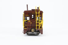 Load image into Gallery viewer, HO Brass OMI - Overland Models, Inc. WP - Western Pacific Steel Bay Window Caboose w/ Roof Walk Factory Painted No. 451