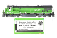 Load image into Gallery viewer, HO Brass OMI - Overland Models Inc. Various Roads GE C30-7 Four Window Cab Custom Painted Burlington Northern No. 5567