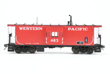 Load image into Gallery viewer, HO Brass OMI - Overland Models, Inc. WP - Western Pacific Steel Bay Window Caboose Factory Painted No. 463