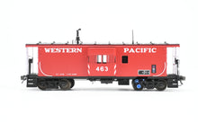 Load image into Gallery viewer, HO Brass OMI - Overland Models, Inc. WP - Western Pacific Steel Bay Window Caboose Factory Painted No. 463
