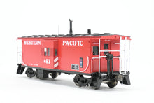 Load image into Gallery viewer, HO Brass OMI - Overland Models, Inc. WP - Western Pacific Steel Bay Window Caboose Factory Painted No. 463