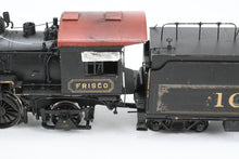 Load image into Gallery viewer, HO Brass CON Sunset Models SLSF - Frisco #1015-1039 Class 4-6-2 Unstreamlined Version CP No. 1017