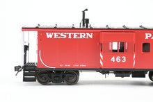 Load image into Gallery viewer, HO Brass OMI - Overland Models, Inc. WP - Western Pacific Steel Bay Window Caboose Factory Painted No. 463