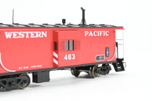 Load image into Gallery viewer, HO Brass OMI - Overland Models, Inc. WP - Western Pacific Steel Bay Window Caboose Factory Painted No. 463