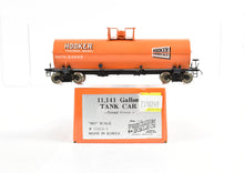 Load image into Gallery viewer, HO Brass PSC - Precision Scale Co. 11,141 Gallon Tank Car FP Orange Hooker Chemicals