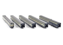 Load image into Gallery viewer, HO Brass Key Imports B&O - Baltimore & Ohio "Cincinnatian" 5 Coach Train Set FP
