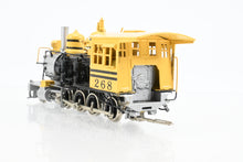 Load image into Gallery viewer, HOn3 Brass Sunset Models D&RGW - Denver & Rio Grande Western C-16 2-8-0 No. 268 “Bumblebee” Factory Painted Black & Yellow