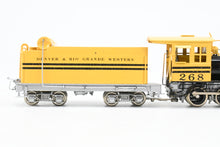 Load image into Gallery viewer, HOn3 Brass Sunset Models D&RGW - Denver & Rio Grande Western C-16 2-8-0 No. 268 “Bumblebee” Factory Painted Black & Yellow