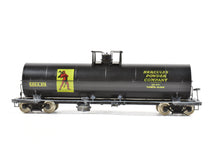 Load image into Gallery viewer, HO Brass PSC - Precision Scale Co. 12,000 Gallon Tank Car Painted Black lettered Hercules Powder Company