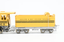 Load image into Gallery viewer, HOn3 Brass Sunset Models D&RGW - Denver & Rio Grande Western C-16 2-8-0 No. 268 “Bumblebee” Factory Painted Black & Yellow