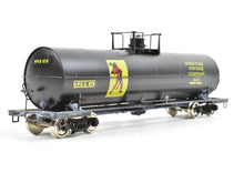 Load image into Gallery viewer, HO Brass PSC - Precision Scale Co. 12,000 Gallon Tank Car Painted Black lettered Hercules Powder Company