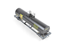 Load image into Gallery viewer, HO Brass PSC - Precision Scale Co. 12,000 Gallon Tank Car Painted Black lettered Hercules Powder Company
