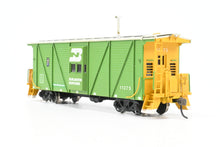 Load image into Gallery viewer, HO Brass OMI - Overland Models, Inc. GN - Great Northern "Bay Window" Wooden Caboose No. X-320 Custom Painted BN - Burlington Northern No. 11278