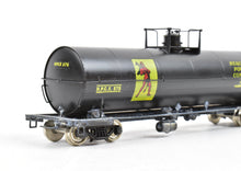 Load image into Gallery viewer, HO Brass PSC - Precision Scale Co. 12,000 Gallon Tank Car Painted Black lettered Hercules Powder Company