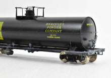 Load image into Gallery viewer, HO Brass PSC - Precision Scale Co. 12,000 Gallon Tank Car Painted Black lettered Hercules Powder Company