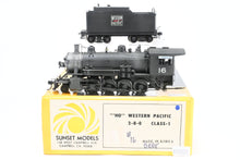 Load image into Gallery viewer, HO Brass Sunset Models WP - Western Pacific 2-8-0 Class 1 Custom Painted & Weathered No. 16