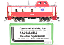 Load image into Gallery viewer, HO Brass CON OMI - Overland Models, Inc. AA, DT&I, M&LS Streamlined Cupola Caboose; Pro-Painted for Sister Road Wabash 2700 Series Caboose; No. 2778