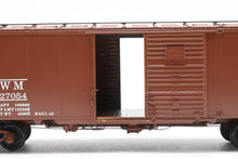 Load image into Gallery viewer, O Brass Pacific Limited WM - Western Maryland 1932 ARA Steel Boxcar w/Duryea Cushioned Underframe Pro-Painted No. 27054