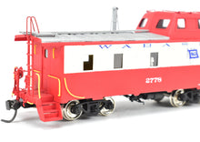 Load image into Gallery viewer, HO Brass CON OMI - Overland Models, Inc. WAB - Wabash Streamlined Cupola Caboose Pro-Painted No. 2778