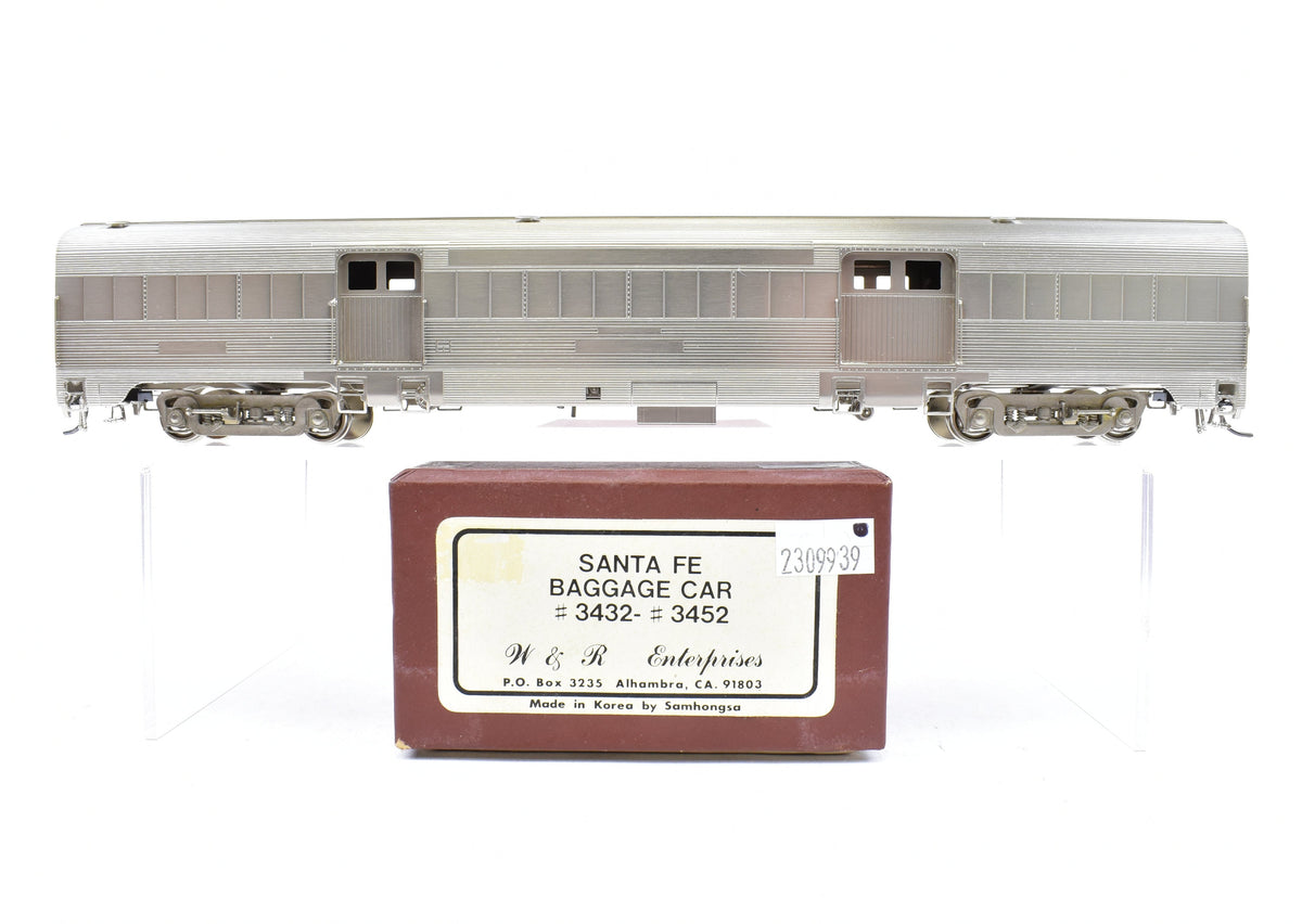 HO Brass W&R Enterprises ATSF - Santa Fe Baggage Car No's 3432 - 3452 ...