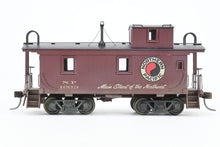 Load image into Gallery viewer, HO Brass NWSL - Northwest Short Line NP - Northern Pacific 1700 Series Wood Caboose As-Built Custom Painted & Weathered No. 1203