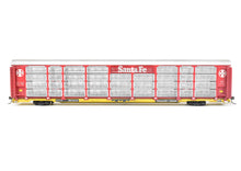 Load image into Gallery viewer, HO Brass CON OMI - Overland Models, Inc. ATSF - Santa Fe and TTX - Trailer Train Tri-Level Auto Rack Custom Painted No. 851832
