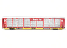 Load image into Gallery viewer, HO Brass CON OMI - Overland Models, Inc. ATSF - Santa Fe and TTX - Trailer Train Tri-Level Auto Rack Custom Painted No. 851832