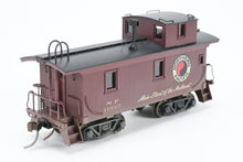 Load image into Gallery viewer, HO Brass NWSL - Northwest Short Line NP - Northern Pacific 1700 Series Wood Caboose As-Built Custom Painted & Weathered No. 1203